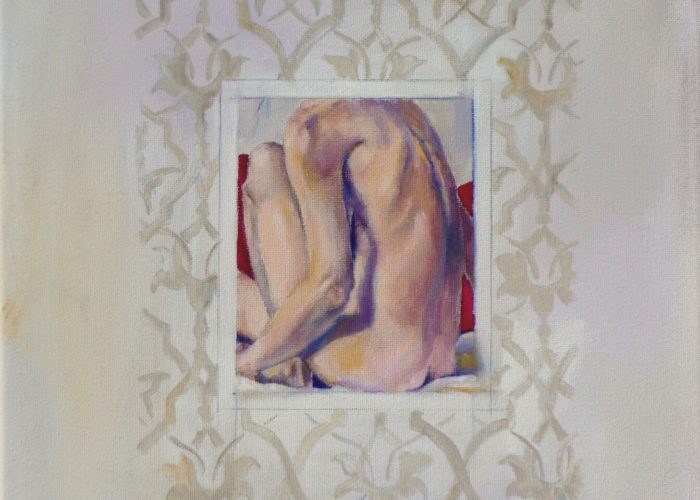 Charm - painting, acrylic on canvas by artist Neva Bergemann