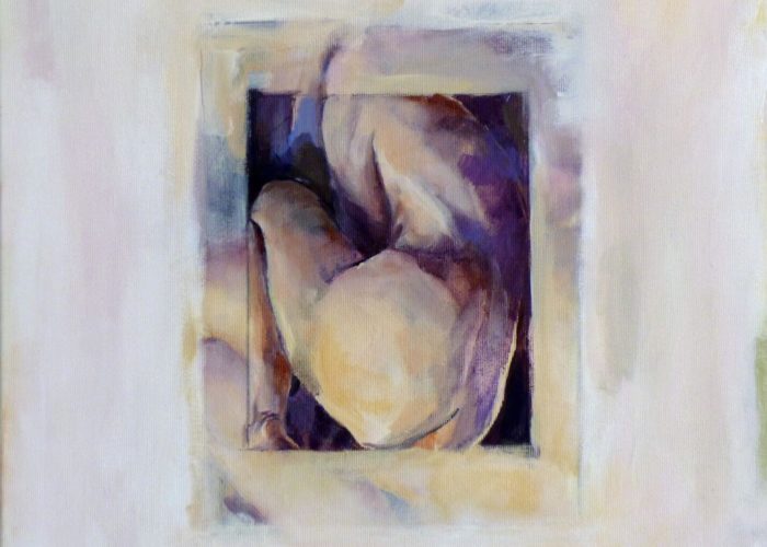 Heart 3 - painting, acrylic on canvas by artist Neva Bergemann